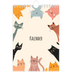 Fotokalender A5 — Kattenpoten en krabbels [omslag]
