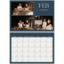 Fotokalender A4 Dubbel (30 x 40 cm) — Leisteen & schreef [Februari]