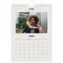 Fotokalender A5 — Simpel ivoor [April]