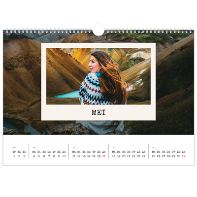 Fotokalender A3 — De portretselectie [omslag]