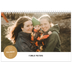 Fotokalender A4 Dubbel (30 x 40 cm) — Fotosticker [omslag]