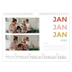 Fotokalender A4 — Bont gekleurd [Januari]