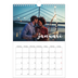Fotokalender A4 (20 x 30 cm) — Schuingedrukte letters [Januari]