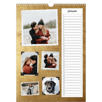 Fotokalender A3 — Fotocollage