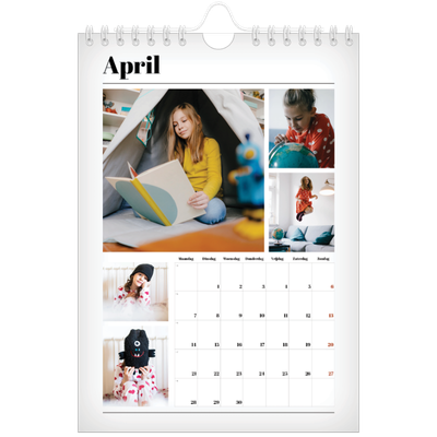 Fotokalender A5 — Vers van de pers [April]