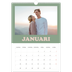 A3 Jaarkalender — Retro stijl frames [Januari]