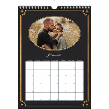 Fotokalender A4 — Klassiek vintage
