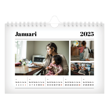Fotokalender A5 — Vers van de pers