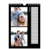 Fotokalender A5 — Foto in zwart kader [Februari]
