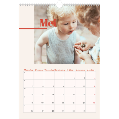 A3 Jaarkalender — 90s nostalgie [omslag]