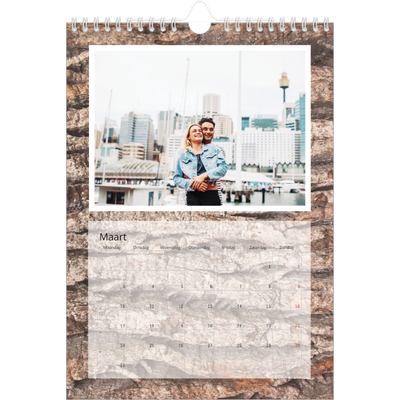 Fotokalender A4 (20 x 30 cm) — Boomschors [Maart]