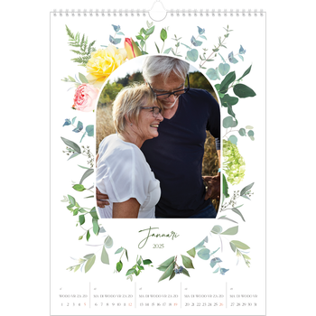 Fotokalender A3 — Klassieke bloemen