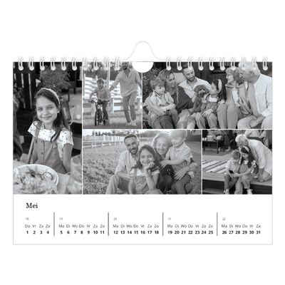 Fotokalender A5 — Focus [omslag]