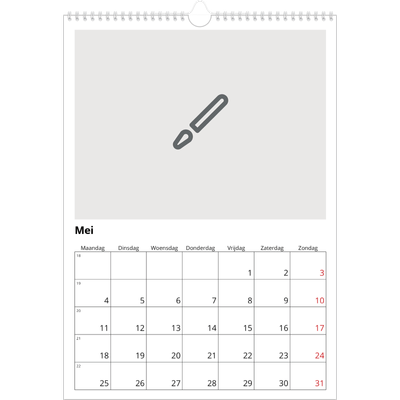 A3 Jaarkalender — Ontwerp je eigen fotoproduct [omslag]