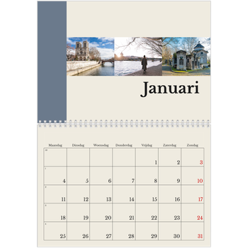 Fotokalender A4 Dubbel — Bezienswaardigheden van de wereld