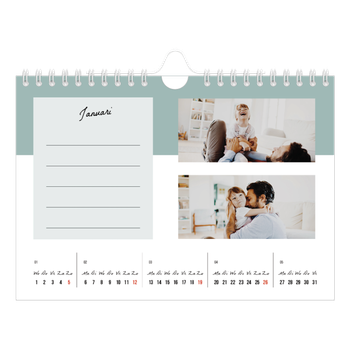 Fotokalender A5 — Kalender Lijst