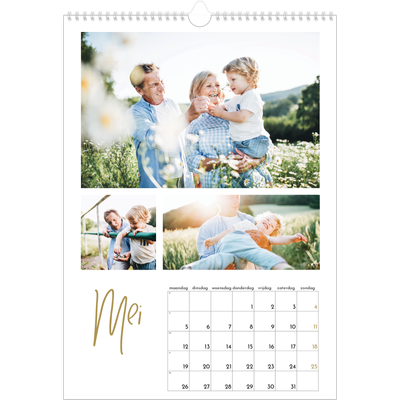 A3 Jaarkalender — Handgeschreven [omslag]