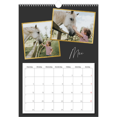 A3 Jaarkalender — Herinneringen verzamelen [omslag]