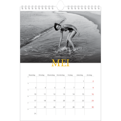 Fotokalender A4 (20 x 30 cm) — Historische stijl [omslag]