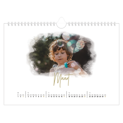 Fotokalender A4 — Foto effect [Maart]