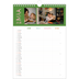 A4 Familieplanners — Vrolijk & kleurrijk - gezinsplanner 4 personen [Maart]