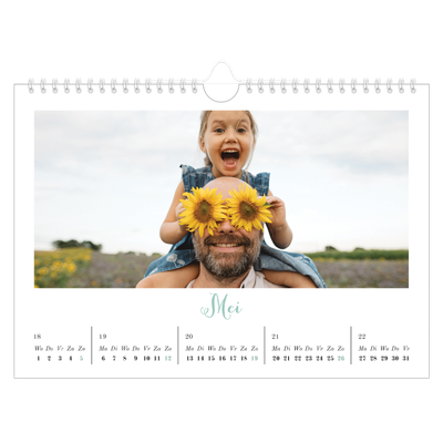 Fotokalender A4 — Hallo wereld [omslag]