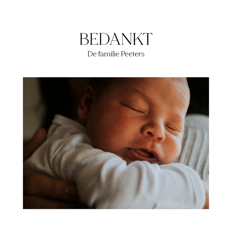 Bedankkaarten — Engeltje