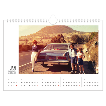 Fotokalender A4 — Verkorte tekst
