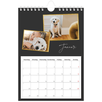 Fotokalender A5 — Herinneringen verzamelen