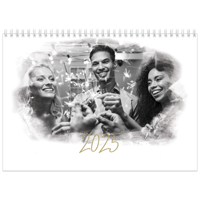 Fotokalender A4 Dubbel (30 x 40 cm) — Foto effect [omslag]