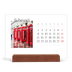 Bureaukalender met houten standaard  — Mijn reisverhaal - Londen [Februari]