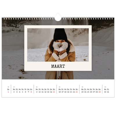 Fotokalender A3 — De portretselectie [Maart]