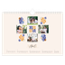 Fotokalender A4 — Minimalistisch koraal [April]