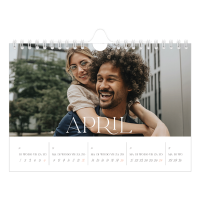 Fotokalender A5 — Groots [April]