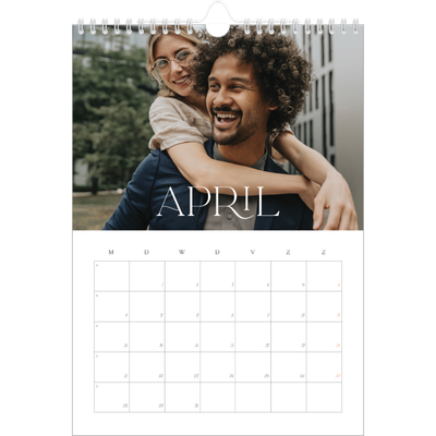 Fotokalender A4 (20 x 30 cm) — Groots [April]