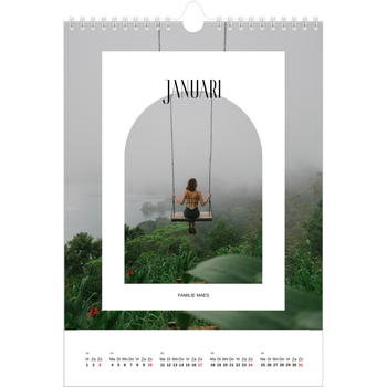 Fotokalender A4 — De open boog