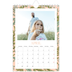 Fotokalender A5 — Gebloemd behang [April]