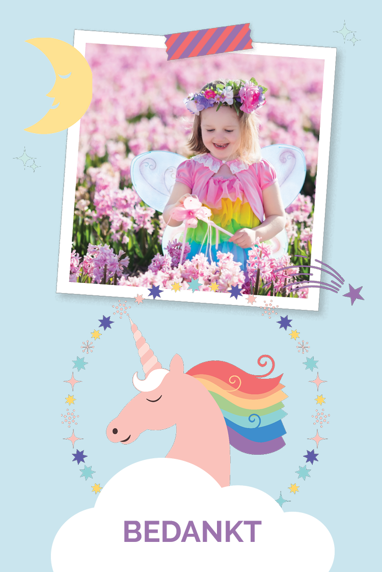 Bedankkaarten — Eenhoorn