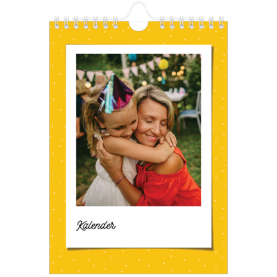 Fotokalender A5 — Snapshots in felle kleuren [omslag]