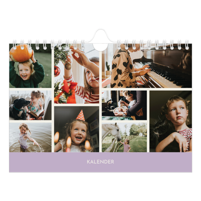 Fotokalender A5 — Pastel hoofdstukken [omslag]