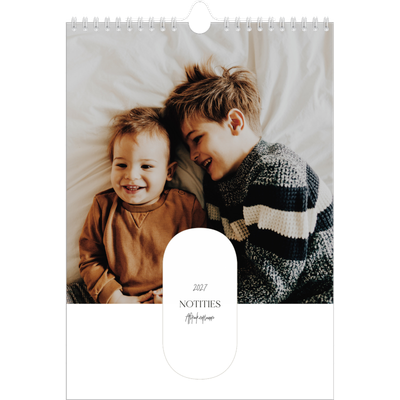 A4 Familieplanners — Grootse plannen - gezinsplanner 3 personen [omslag]