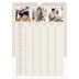 A3 Familieplanners — Aardse tonen - gezinsplanner 5 personen [Maart]