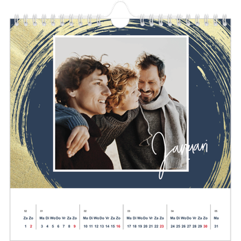 Fotokalender Vierkant — Goudenpenseel vegen