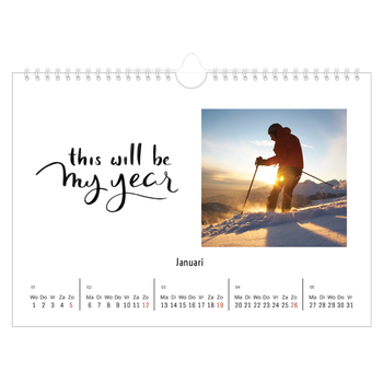 Fotokalender A4 — Citaten