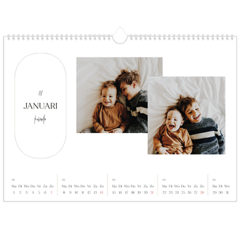 Fotokalender A3 — Plannen maken