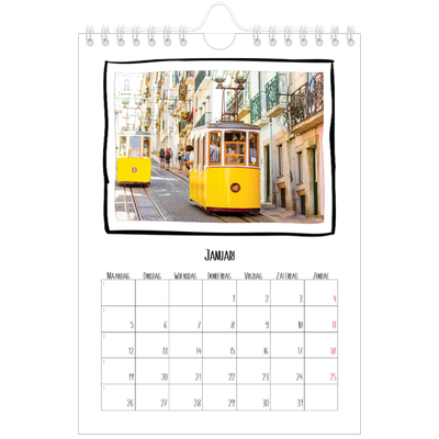 Fotokalender A5 — Plakboekmomenten [Januari]