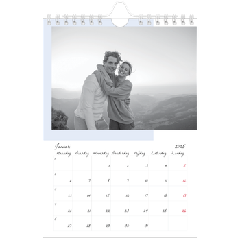 Fotokalender A5 — Kleur frames