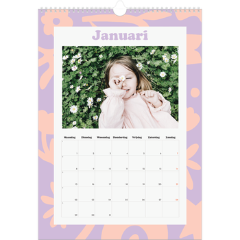 Fotokalender A3 — Speelse patronen