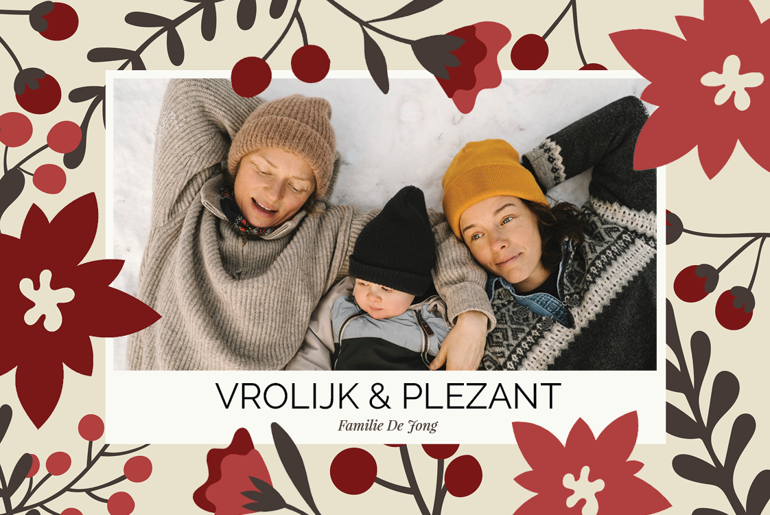 Fotokaarten — Bloemen en bessen