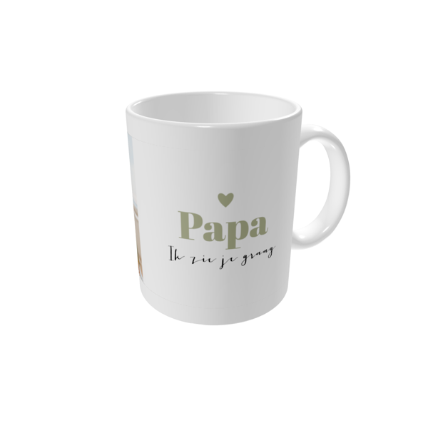 Mok bedrukken — Lieve papa
